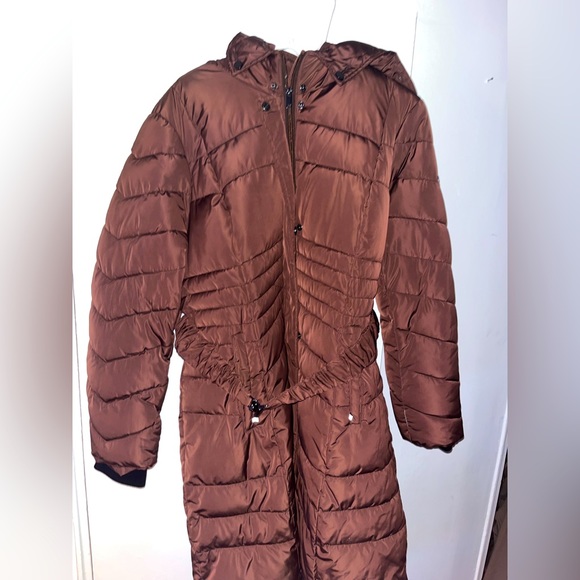 novelti Jackets & Coats Nvlt Womens Belted Maxi Down Puffer Coat Xl